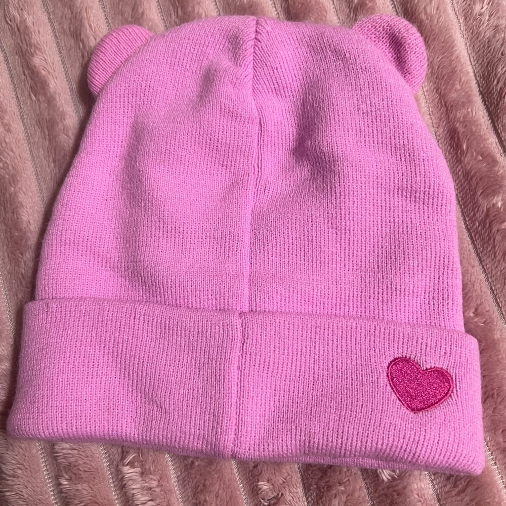 Care Bears Pink Beanie and Rainbow Bag Set - Picture 5 of 5